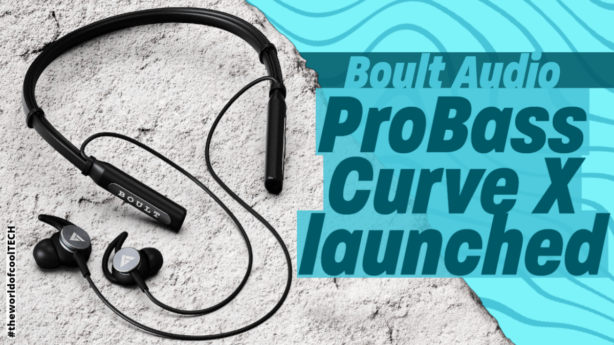 Boult Audio launches a new wireless neckband, ProBass Curve&nbsp;X