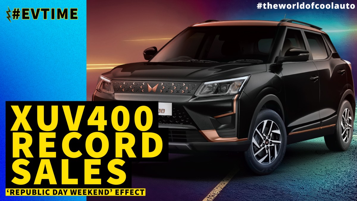 Mahindra XUV400 charges&nbsp;ahead