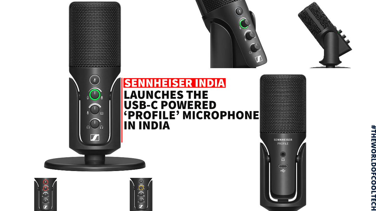 Sennhieser’s Profile USB Microphone, now available in&nbsp;India